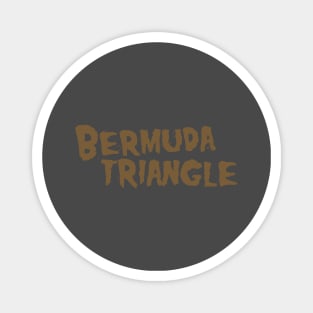 Bermuda - Triangle Magnet